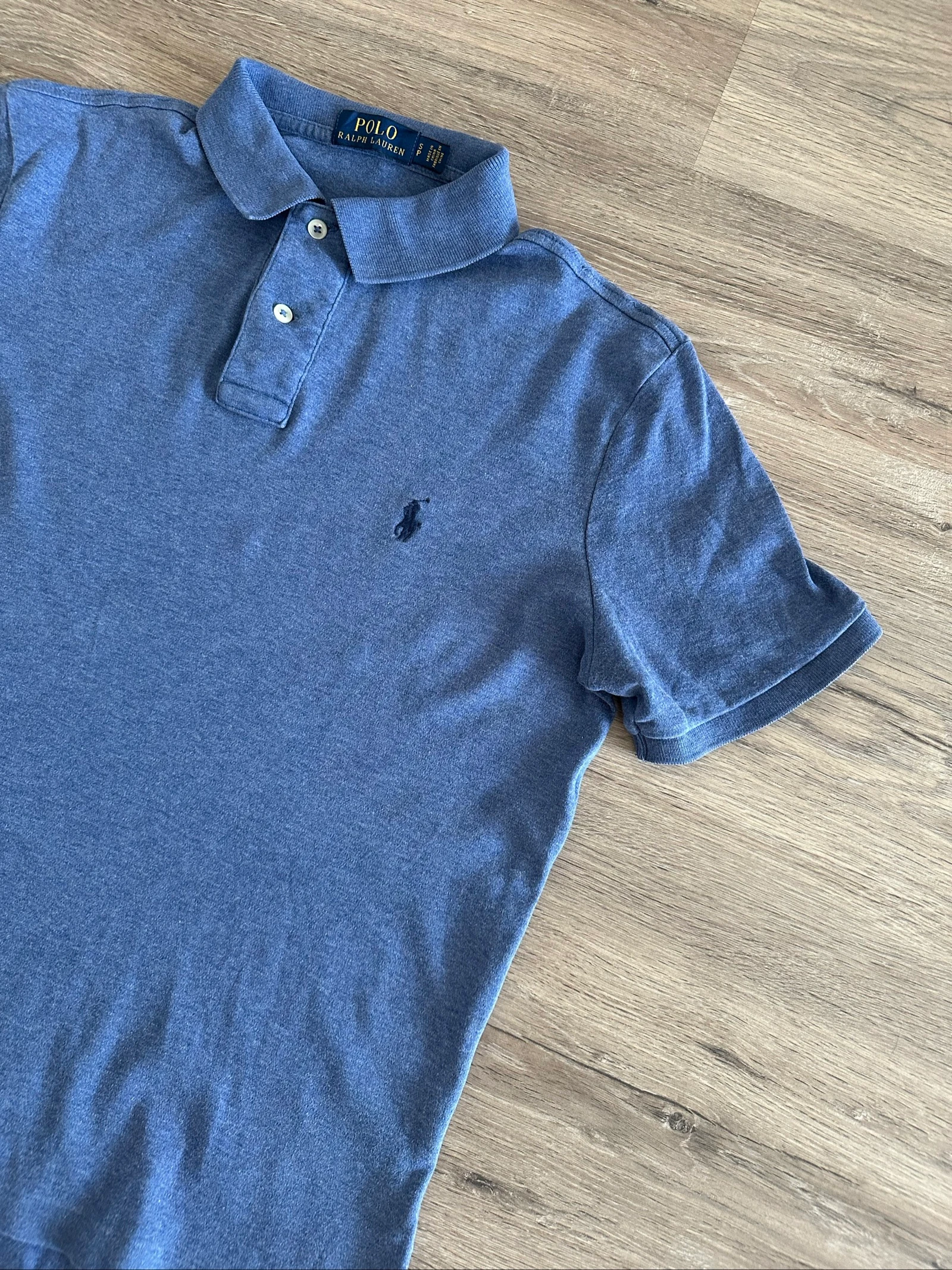 Polo Ralph Lauren Homme Bleu Jaspe Taille S Original – photo 3